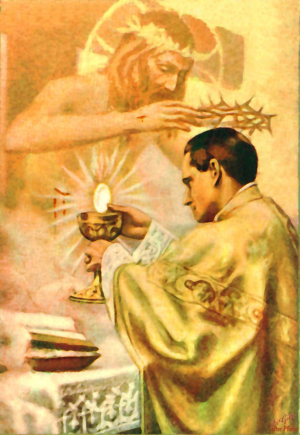 En el jueves sacerdotal…